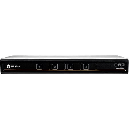 Vertiv Secure KVM 4-Port Universal DisplayPort Switch SC840DPH-400